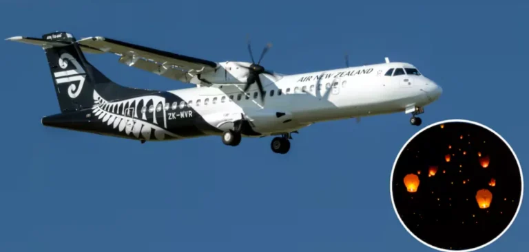 Air NZ Flight Returns To Auckland After Sky Lanterns Trigger Tauranga Airspace Scare