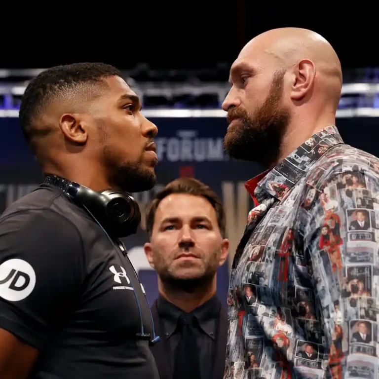 Anthony Joshua vs Tyson Fury Fight in Danger as Eddie Hearn Warns ‘One Loss and It’s Over’