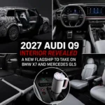 2027 Audi Q9 Interior Revealed Ahead of Debut, Targets BMW X7 and Mercedes GLS