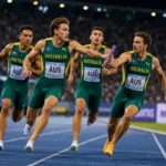 Australia Equals 37.87s Relay Record in Botswana as Browning Anchors Stunning Run