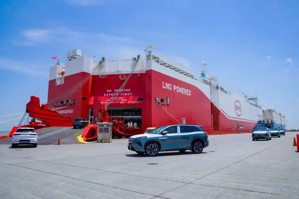 BYD Sends 5,000 EVs to Australia as Ford and Mazda Face Massive Sales Threat