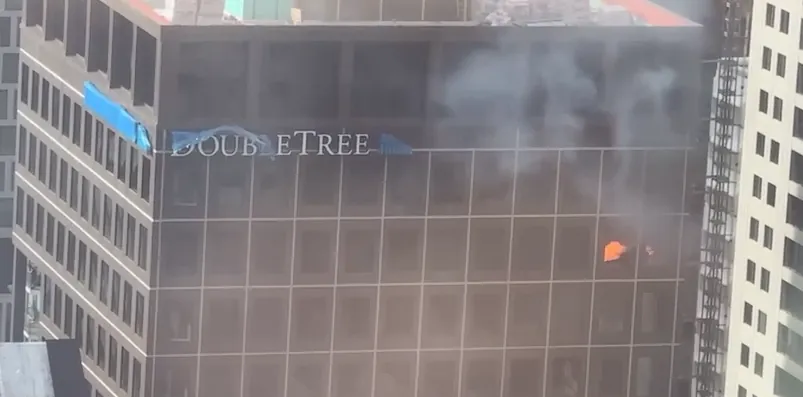 Massive Blaze Hits Auckland’s New DoubleTree by Hilton Before Opening