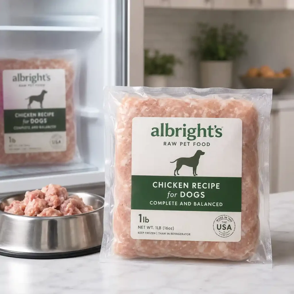 FDA Issues Nationwide Dog Food Recall Over Salmonella Risk in Raw Chicken Product