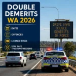 Double Demerits WA 2026: Dates, Offences and Licence Risks Explained
