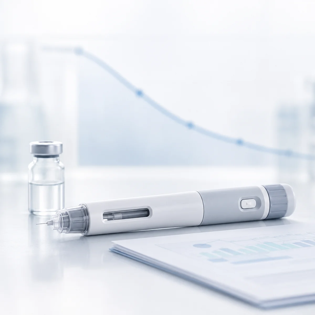 Eli Lilly retatrutide weight-loss drug trial concept