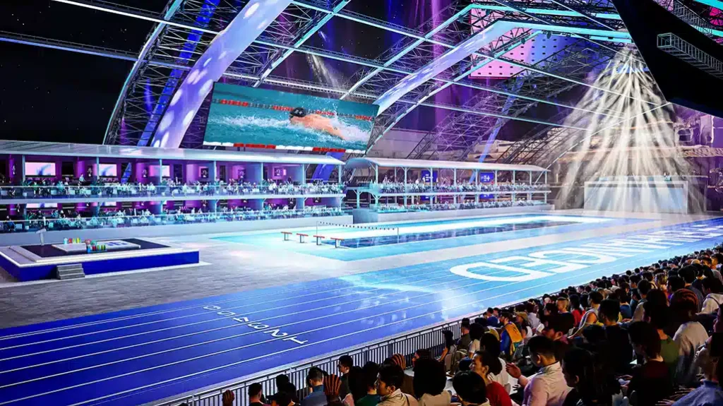 Enhanced Games 2026 Las Vegas arena concept