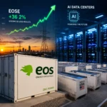 EOSE battery storage and AI data center infrastructure concept