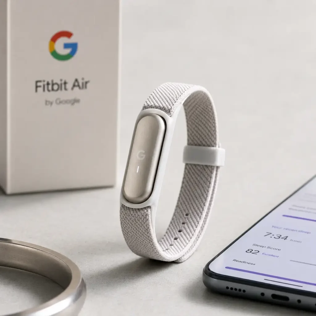 Google Launches Fitbit Air With Gemini AI Coach and 7-Day Battery Life
