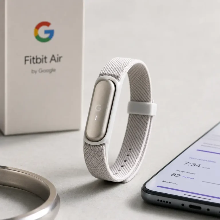 Google Launches Fitbit Air With Gemini AI Coach and 7-Day Battery Life