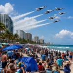 Fort Lauderdale Air Show 2026 Draws Huge Beach Crowds as Thunderbirds Headline Weekend Event