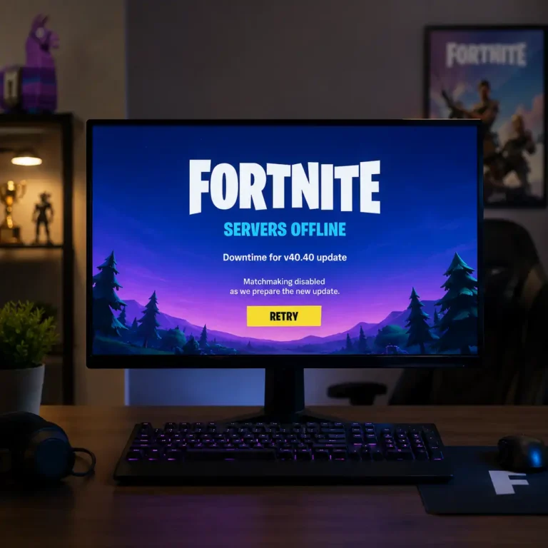 Fortnite Servers Down Today? Epic Games Rolls Out Major v40.40 Update Worldwide