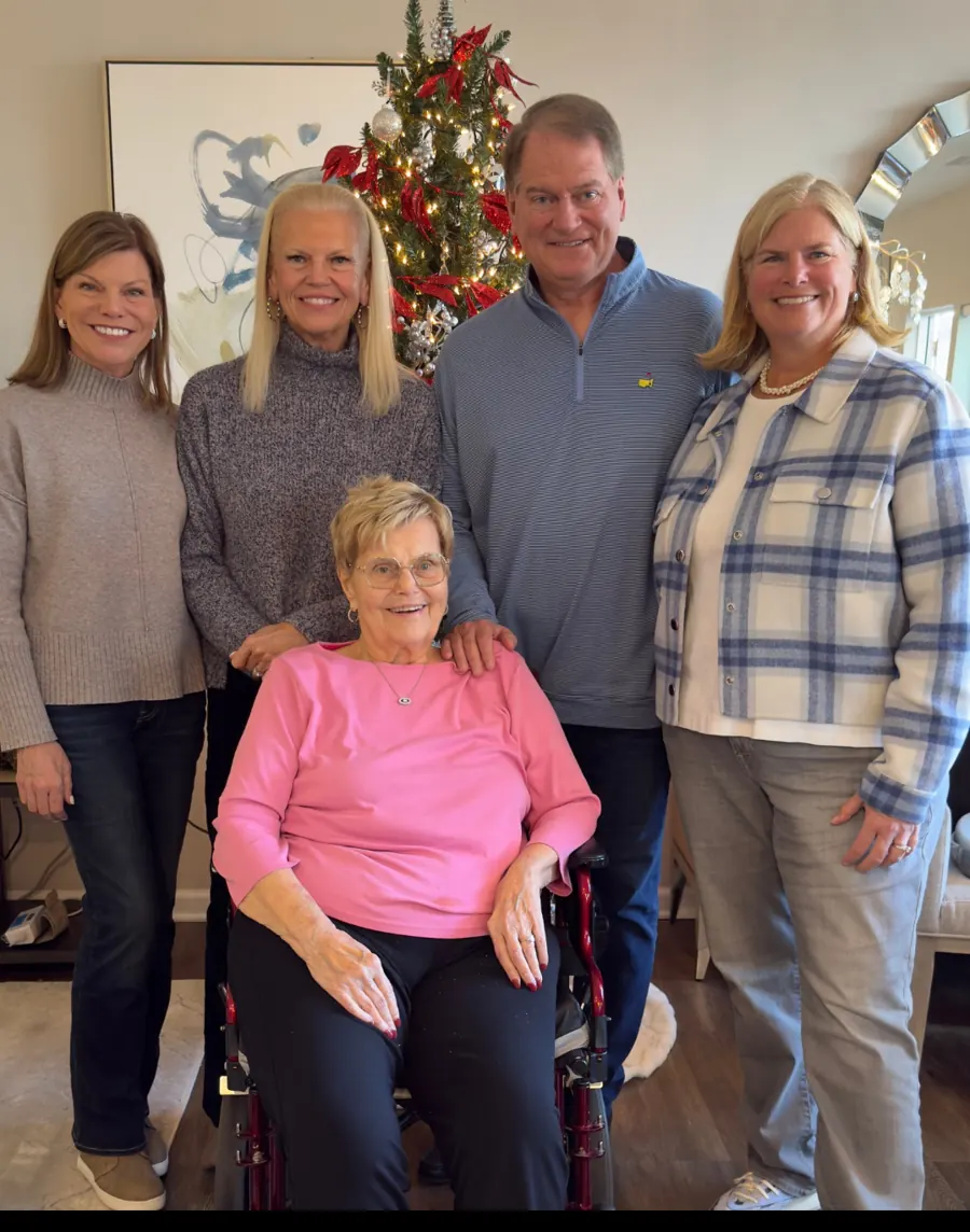 Ginni Rometty family photo with her mother