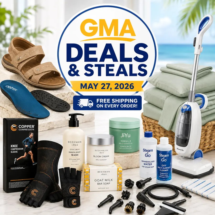 Tory Johnson GMA Deals and Steals May 27