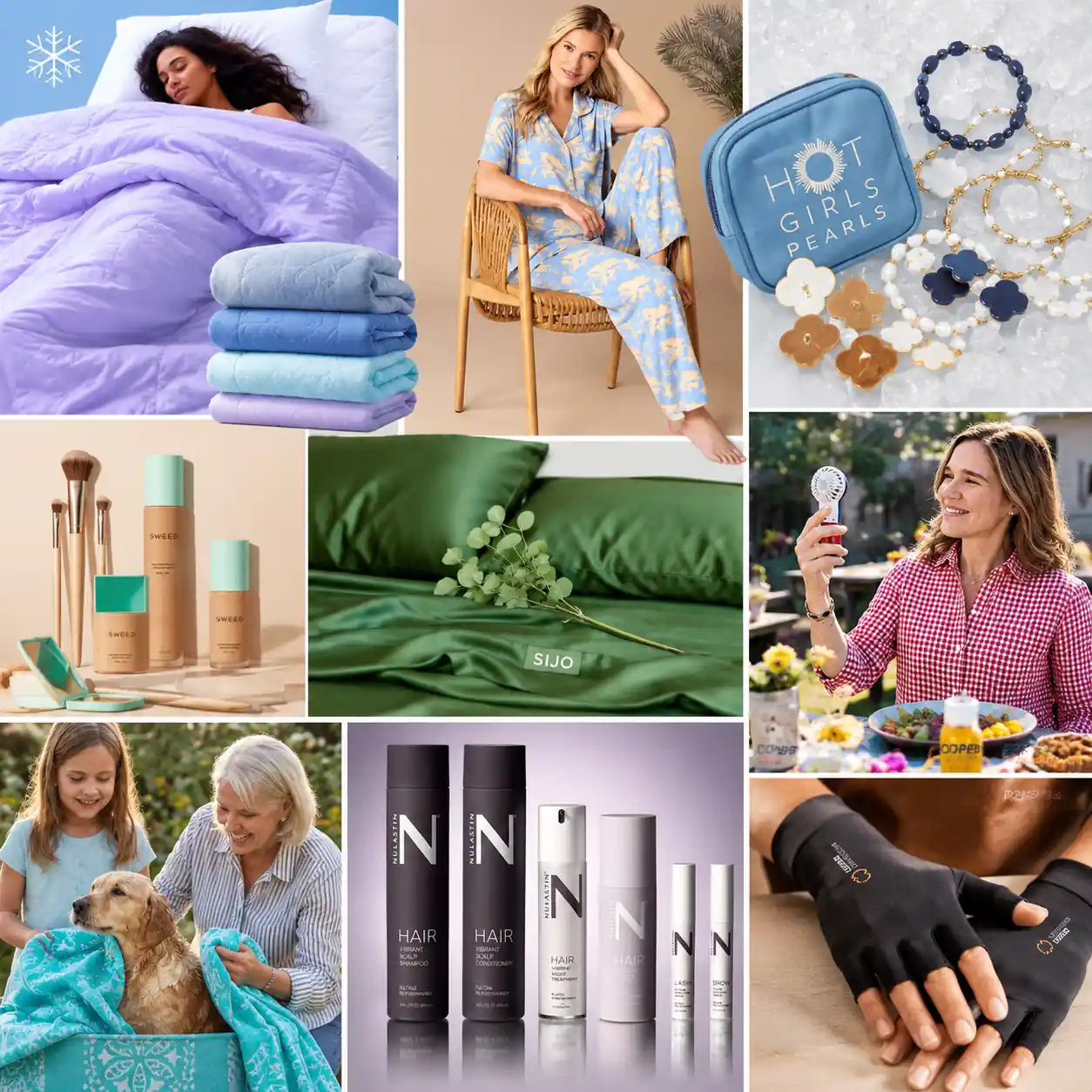 GMA Deals and Steals featured brands including Ice Blankets Softies SIJO and Sweed on May 13 2026
