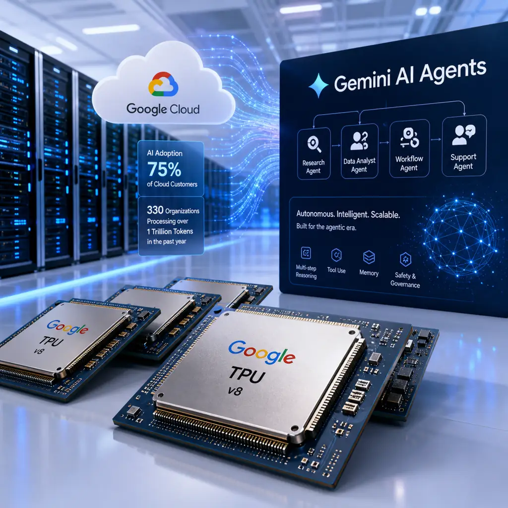 Google AI Recap April 2026 Reveals Gemini Agents, TPUs and 260+ Updates