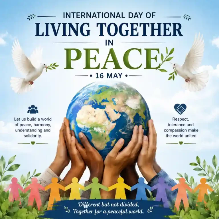 International Day of Living in Peace 16 May 2026: Theme, Meaning and Importance
