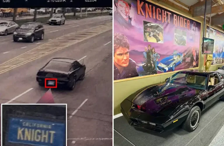Knight Rider Car Gets NYC Speeding Ticket While Sitting Inside Illinois Museum