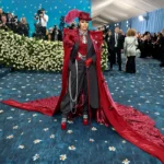 Teyana Taylor attends the 2025 Met Gala Celebrating "Superfine: Tailoring Black Style" at the Metropolitan Museum of Art in New York City.