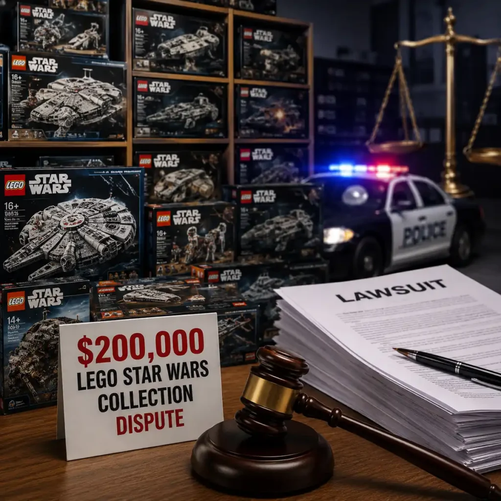 Rare Lego Star Wars collection dispute