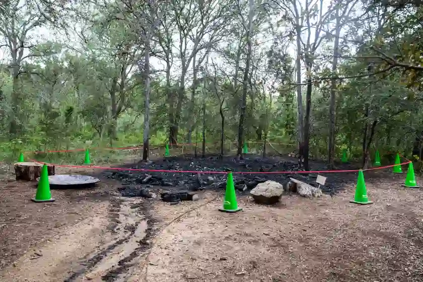 Austin’s Beloved Pease Park Troll Burns Down in Early Morning Fire