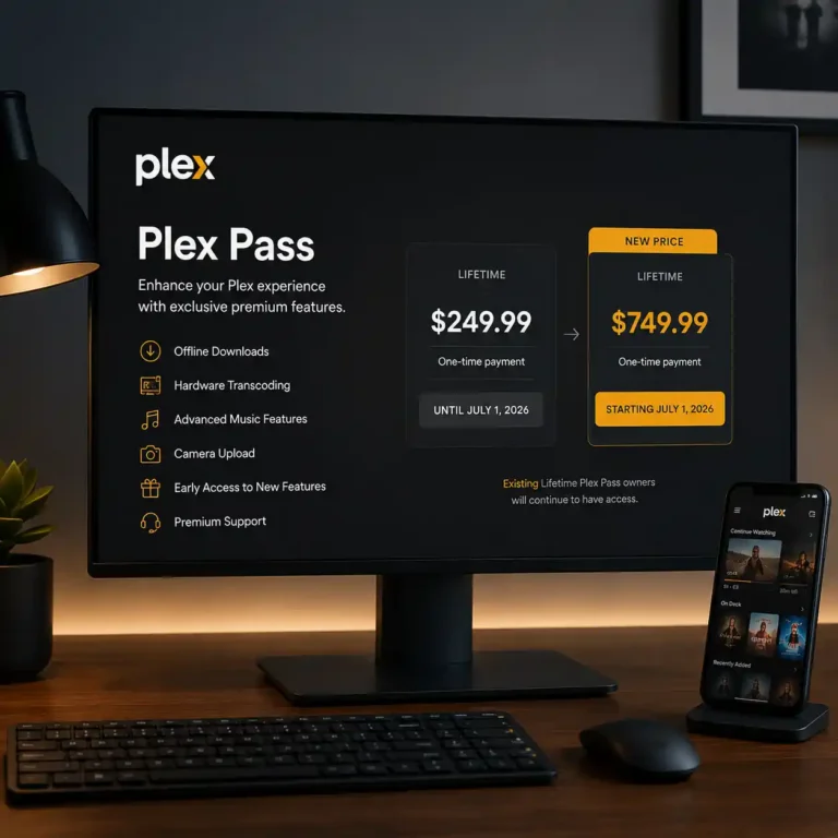 Plex Shocks Users With Massive 200% Lifetime Pass Price Hike to $749
