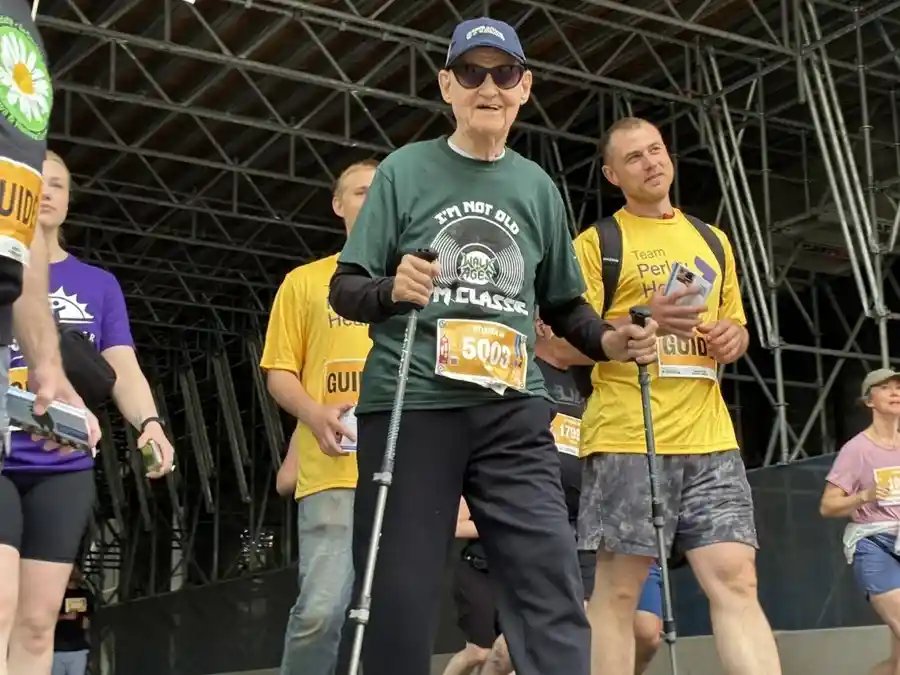 100-Year-Old Man Makes History at Ottawa 5K, Inspires Thousands Across Canada