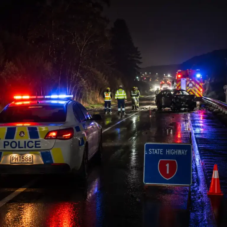 Police Name English and French Nationals Killed in State Highway 1 Crash Near Tokoroa