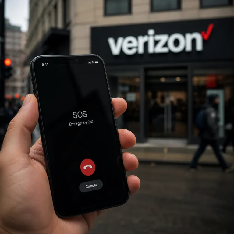 Verizon Outage Today: Phones in SOS Mode as Major Network Failure Hits US