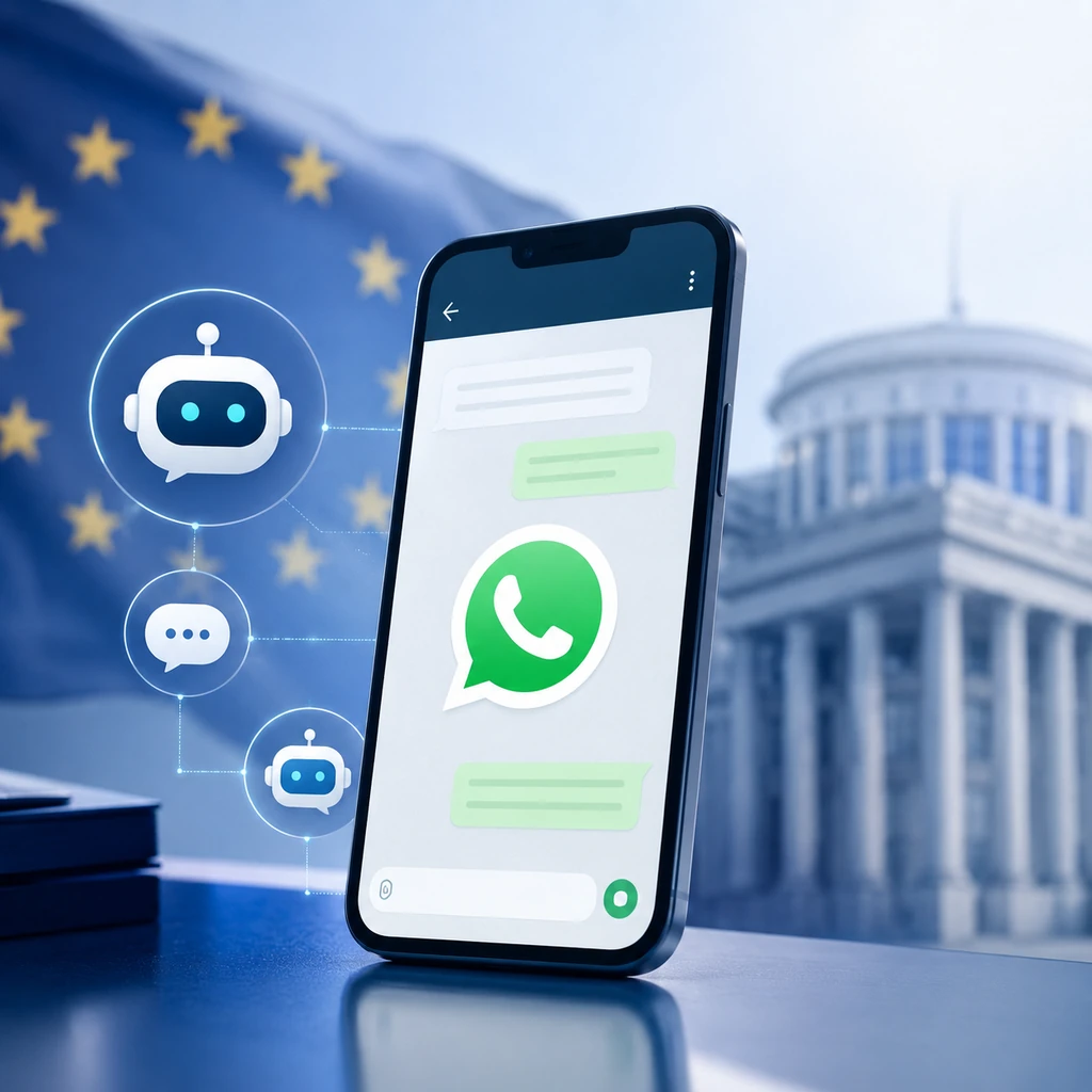 AI chatbot access battle around WhatsApp in Europe