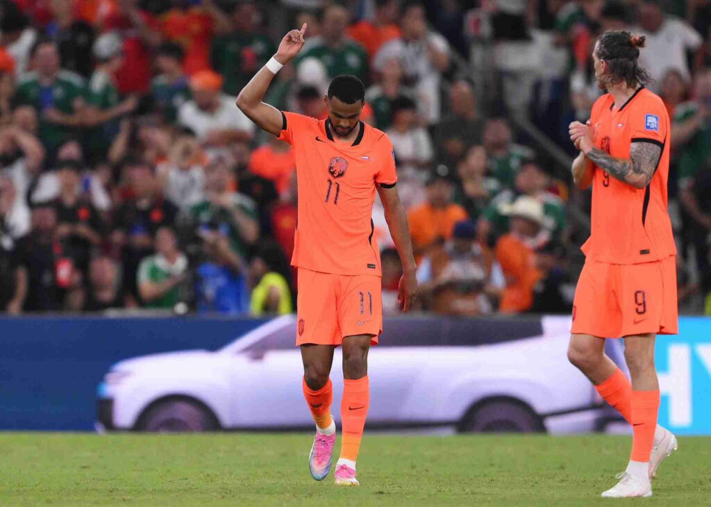 Cody Gakpo dedicated his goal in the World Cup vs. Morocco to his baby, who sadly passed away during the pregnancy a few days ago