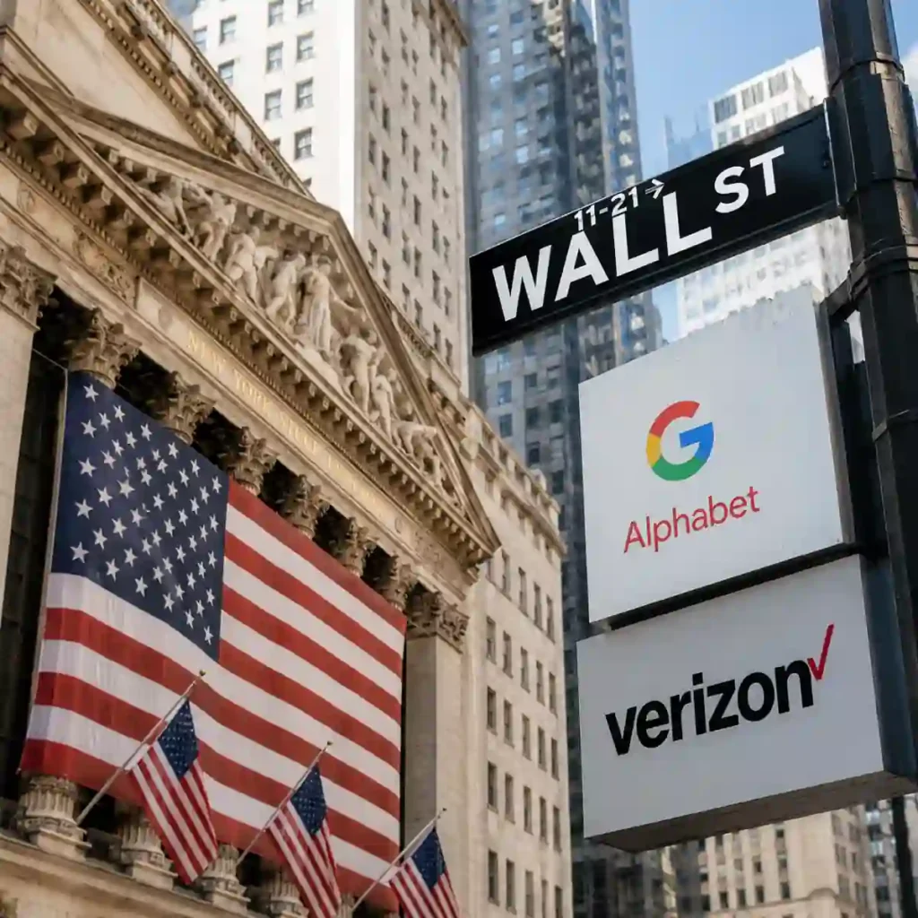 Alphabet Replaces Verizon in Dow Jones Industrial Average as AI Boom Reshapes Wall Street