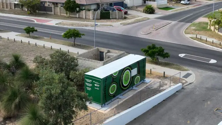 Community battery installed in Western Australia