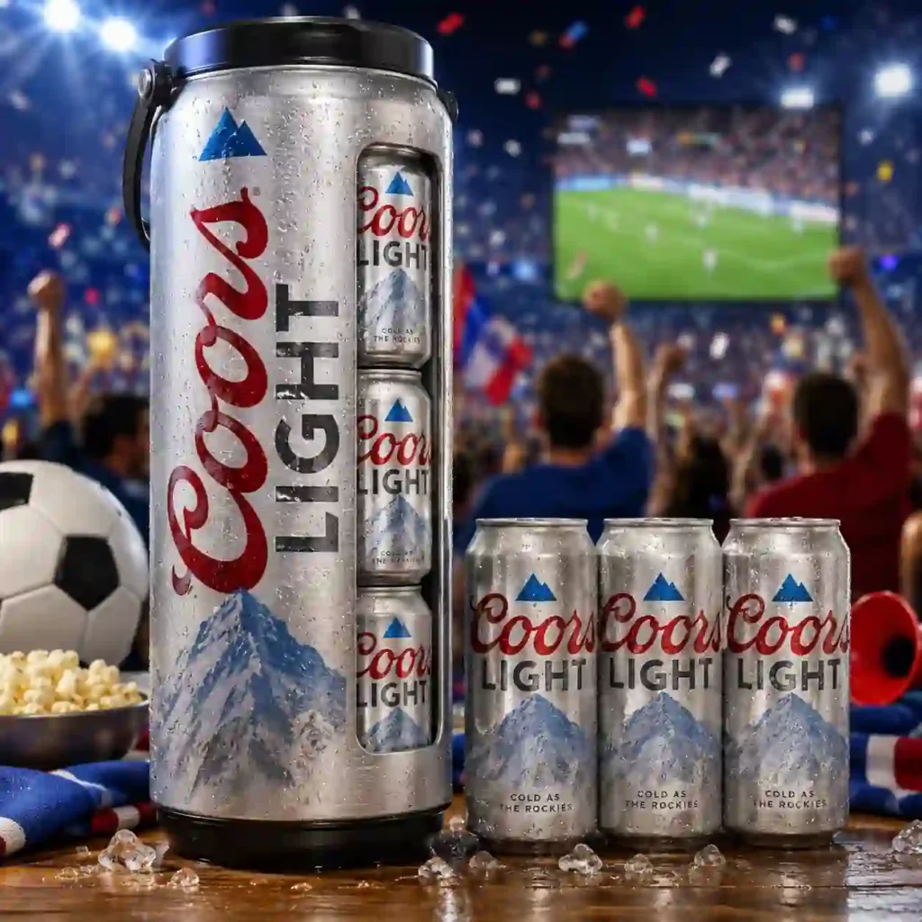 What Is the Coors Light Tallerboy? New 3-Beer Canister Released for FIFA World Cup Fans