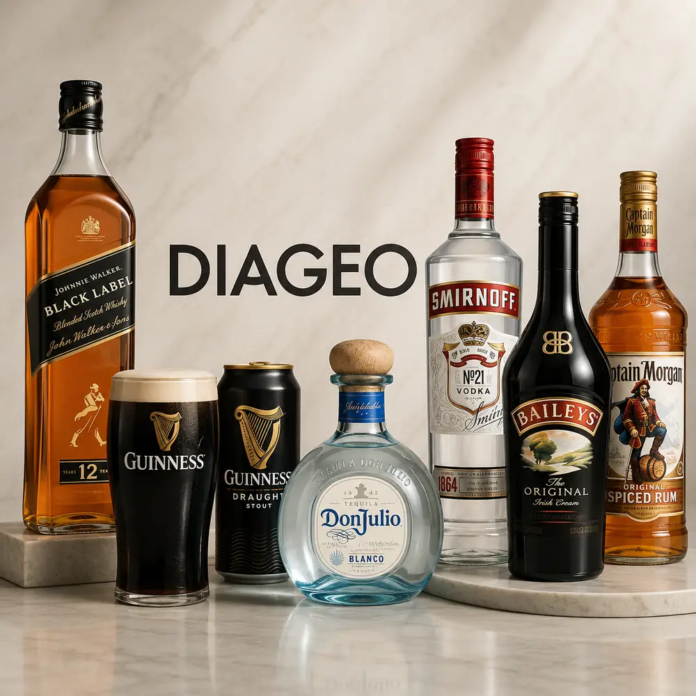 Diageo Layoffs Signal Major Reset at Johnnie Walker and Guinness Maker