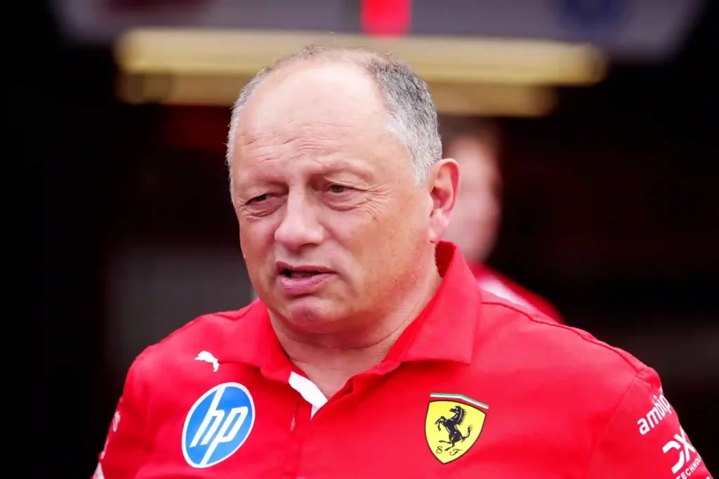Fred Vasseur Hospitalized Ahead of Monaco GP Qualifying, Ferrari Confirms