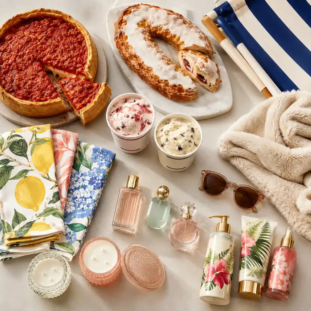 GMA Deals and Steals 50 States pizza kringle beach chairs