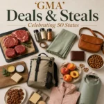 GMA Deals and Steals June 12 steaks peaches outdoor gear