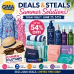 GMA Deals and Steals June 20 summer solutions products