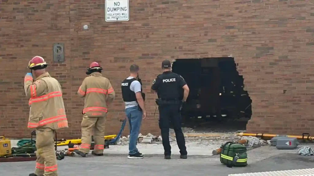 Several Hospitalized After Vehicle Crashes Into GoodLife Fitness at Sherwood Forest Mall