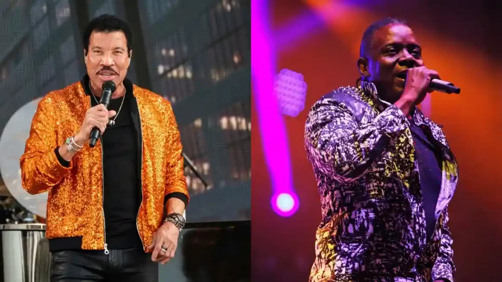 Lionel Richie performs with Earth, Wind & Fire during the 2026 Sing a Song All Night Long tour before postponing the Chicago and Columbus concerts following a health scare.