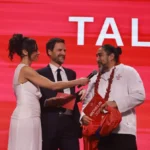 Chef from Tala accepts recognition during the inaugural Michelin Guide New Zealand 2026 awards ceremony in Auckland, where the country's first Michelin Star winners were announced.