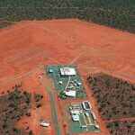 JORN radar system in remote defence landscape