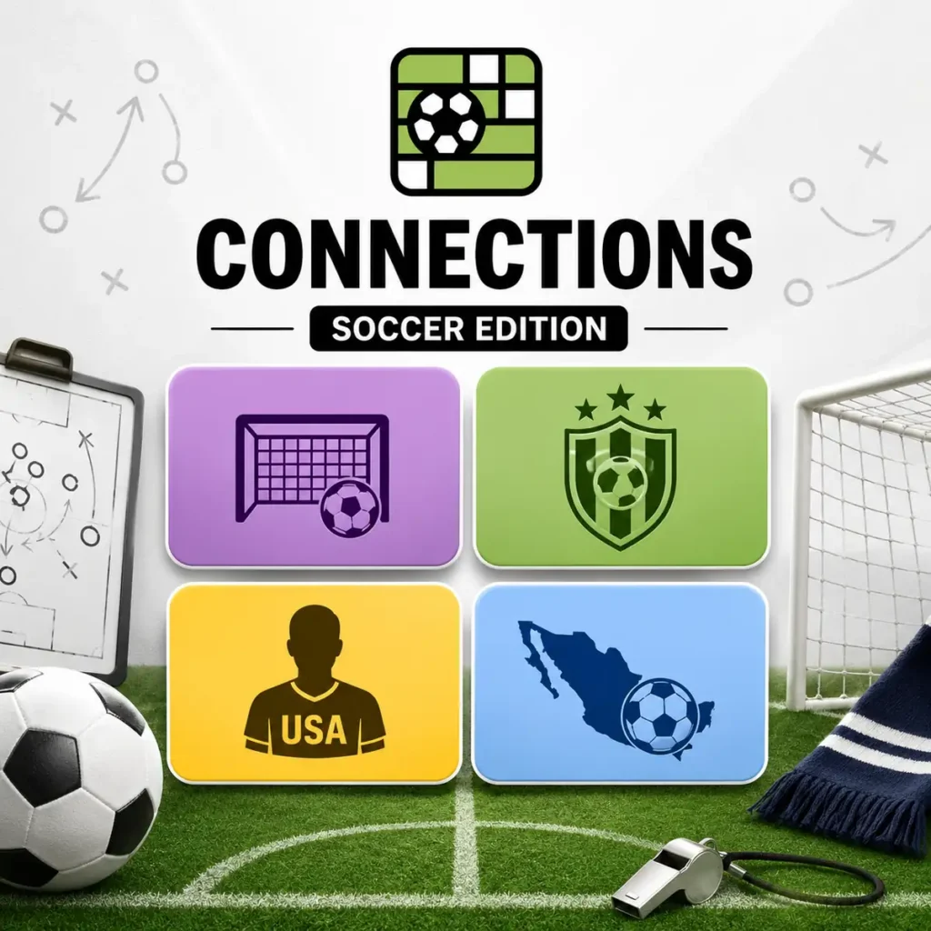 NYT Soccer Connections June 12 puzzle clues