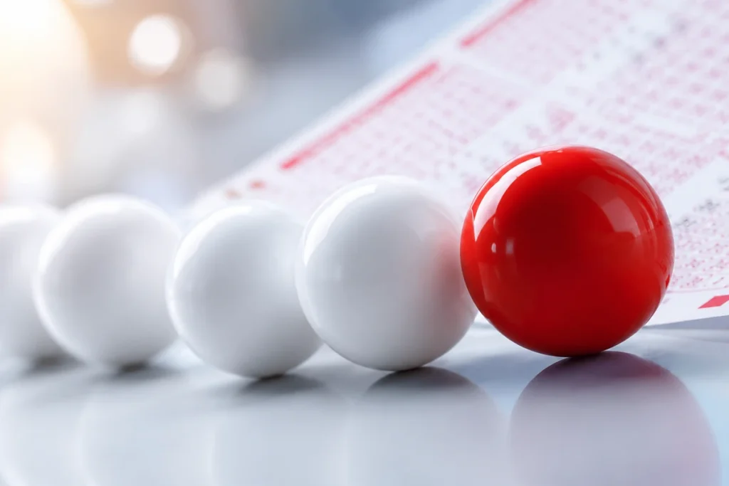 Powerball lottery balls for June 2026 results
