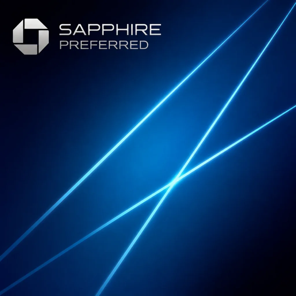 Chase Sapphire Preferred travel card upgrade concept
