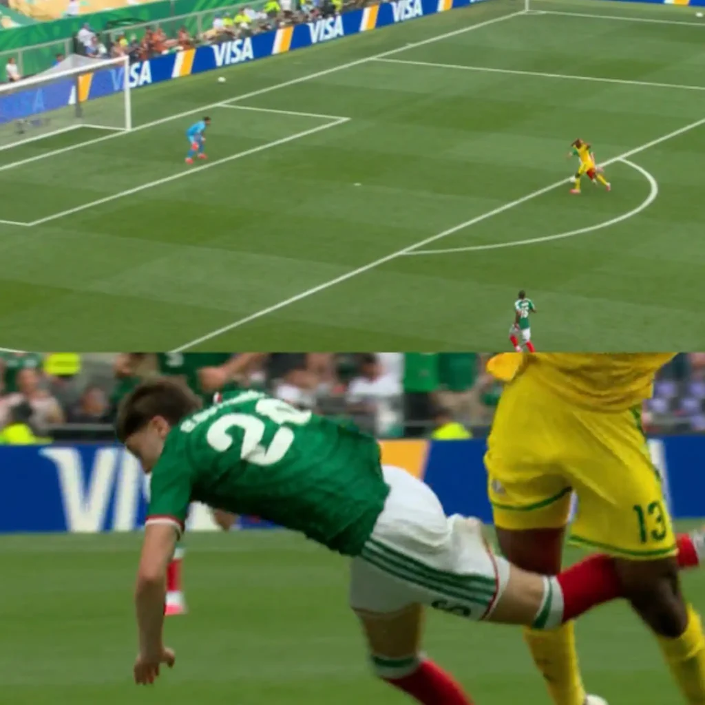 First Red Card of FIFA World Cup 2026: Sphephelo Sithole Sent Off in South Africa vs Mexico Opener