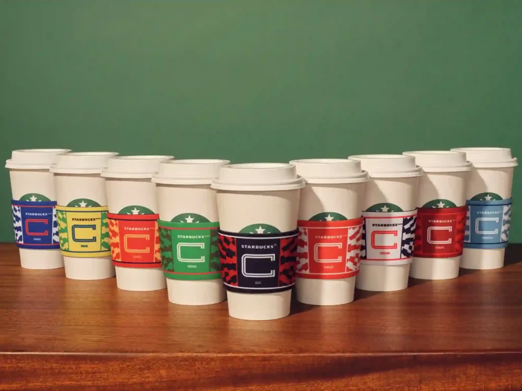 Starbucks Giving Away Free World Cup Cup Sleeve With Any Beverage Purchase