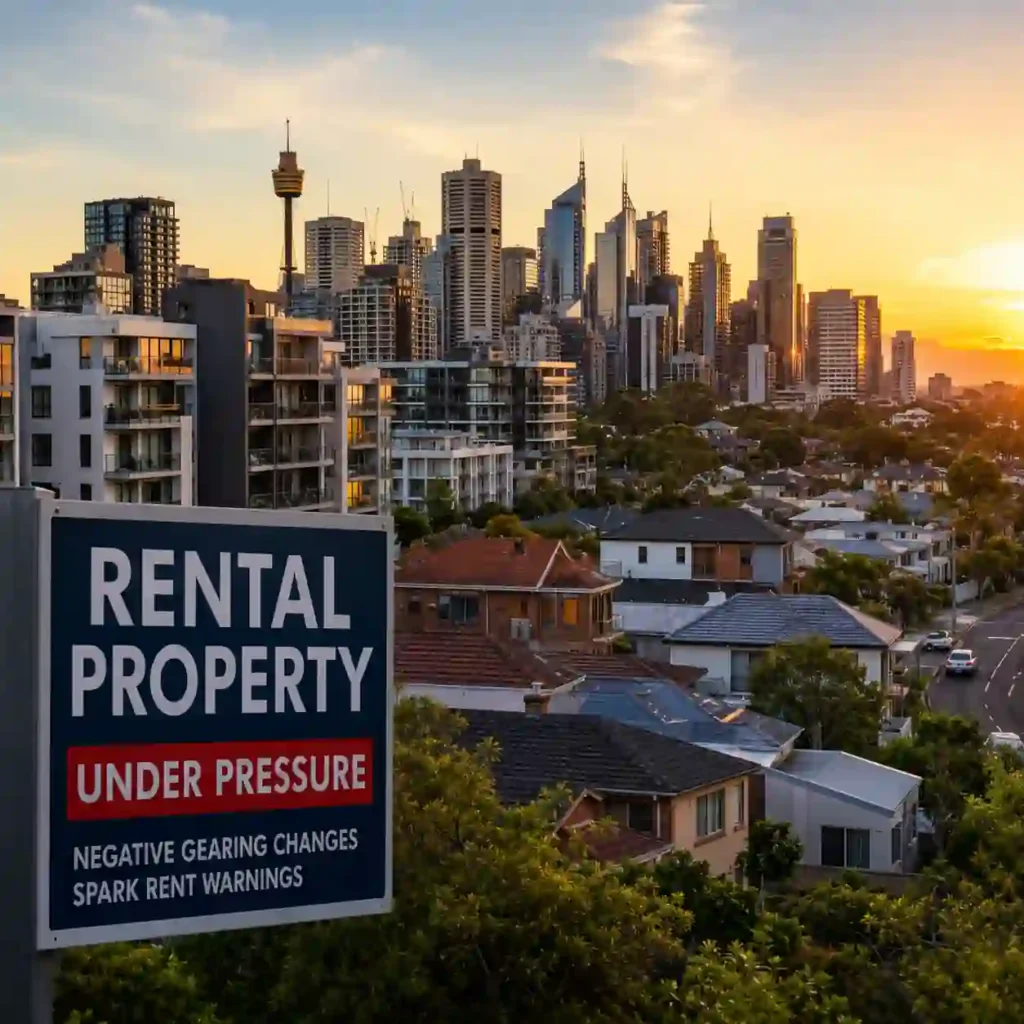 Sydney Rents Face Fresh Pressure as Rental Supply Drops After Negative Gearing Changes