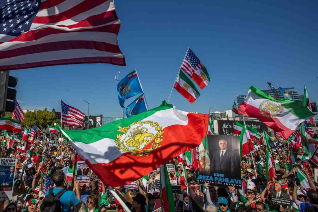Tehrangeles Iranian community in Los Angeles during Iran World Cup week