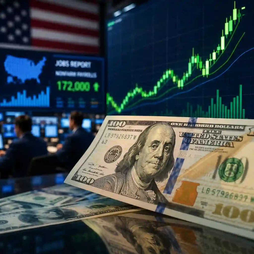 US Dollar Hits 8-Week High After Strong Jobs Report Fuels Fed Rate Expectations